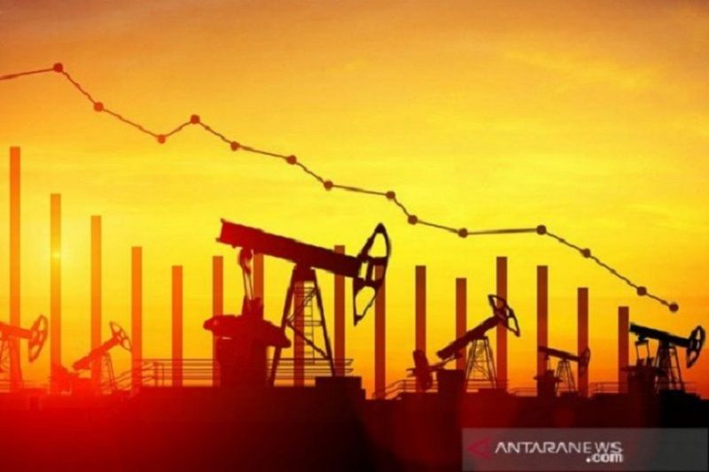 Harga minyak jatuh setelah stok AS secara mengejutkan meningkat