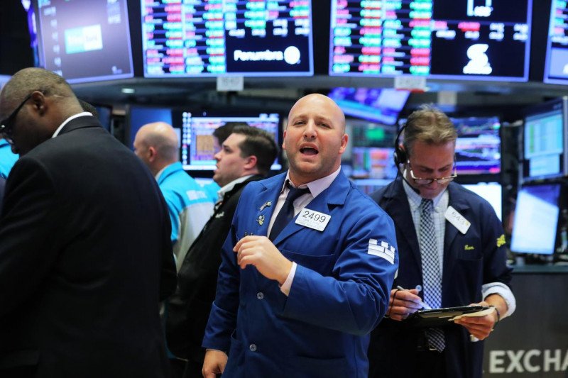 Wall Street dibuka melambung setelah lonjakan pengangguran AS