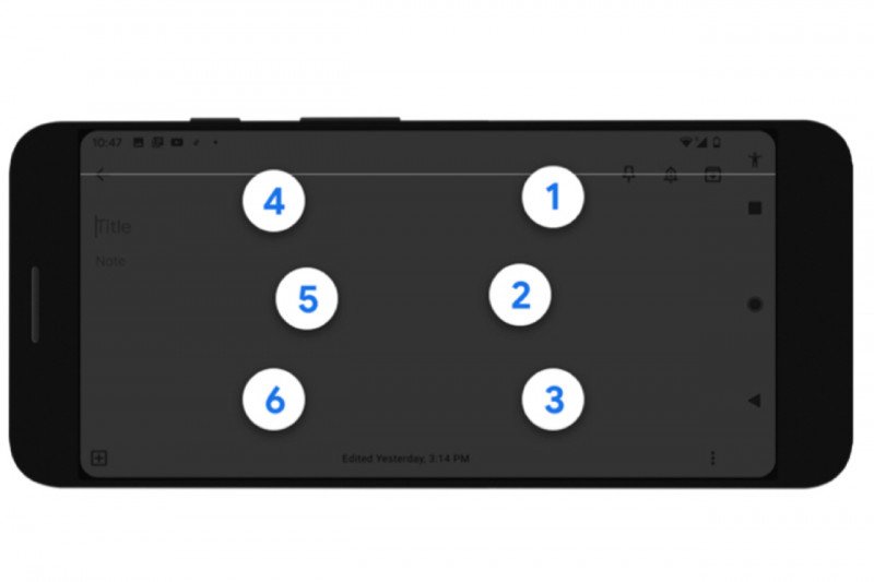 Hari Braille Sedunia, papan tik di ponsel ini bantu pengguna tunanetra