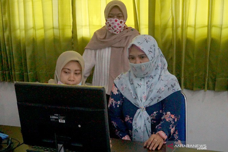 Ujian sekolah secara daring