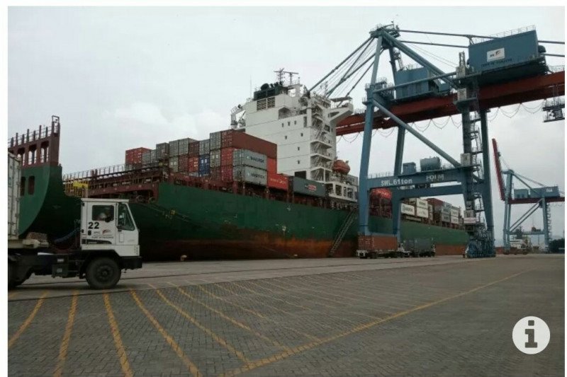 Arus kapal asing di Pelabuhan Panjang naik empat persen