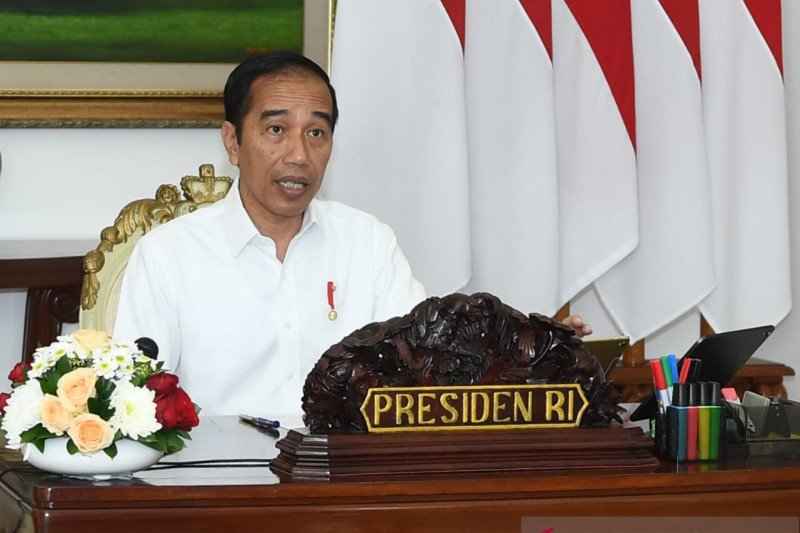 Presiden Jokowi minta seluruh kementerian/lembaga membuka data COVID-19