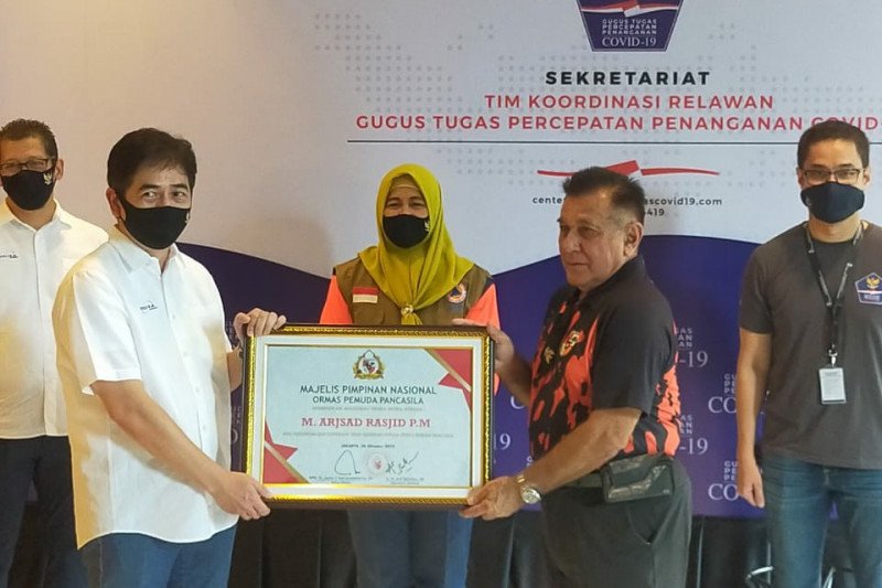 Ormas PP dan Indika Foundation deklarasi Gerakan Relawan Cegah Corona