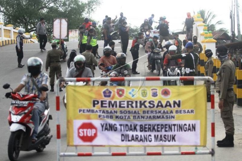 Penerapan PSBB Di Kota Banjarmasin