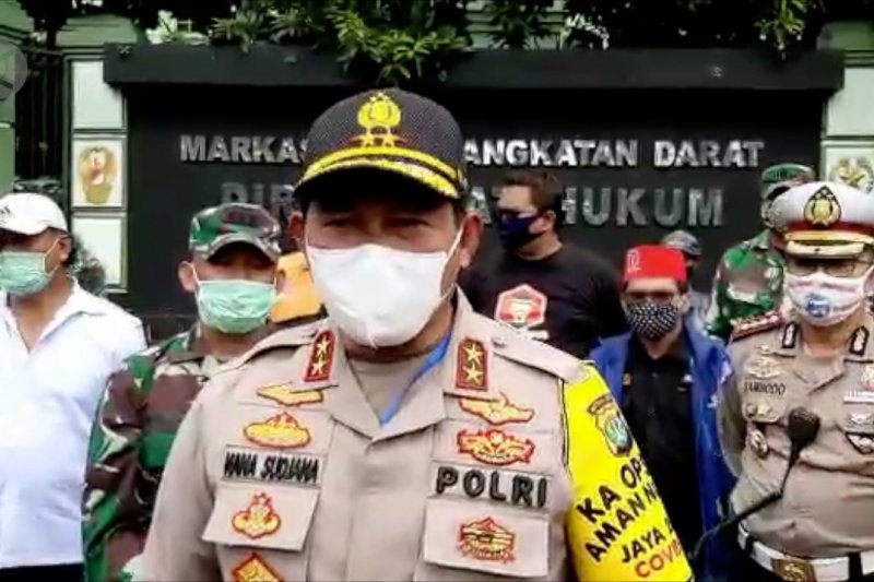 Kapolda Metro nilai kesadaran PSBB semakin meningkat