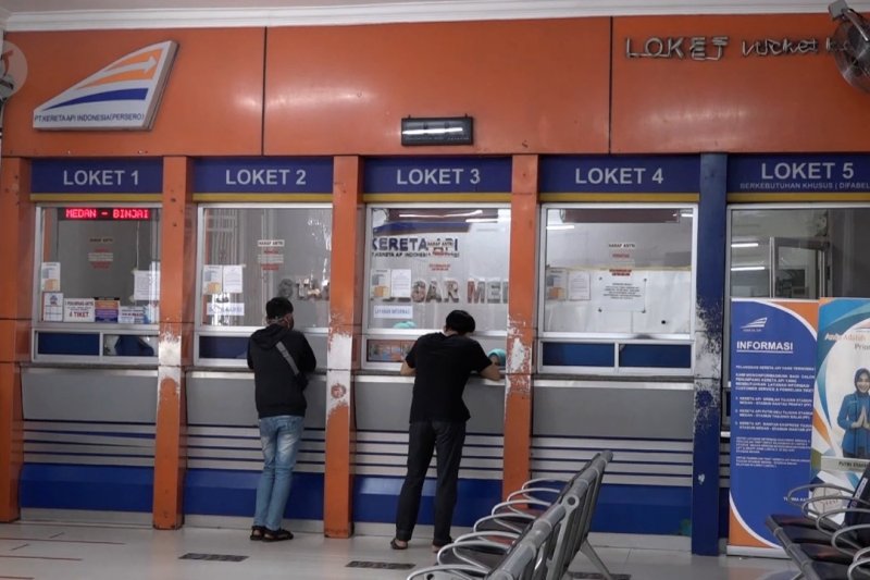 Kereta api di Sumut hanya layani 4 perjalanan lokal