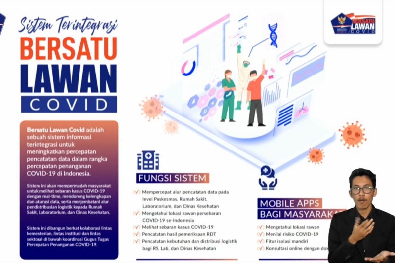 Indonesia bentuk sistem integrasi data COVID19