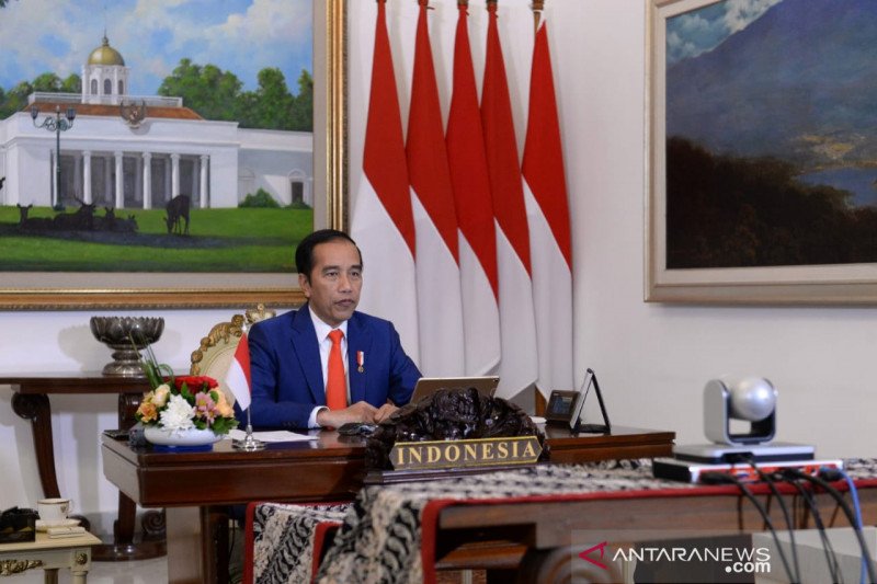 Presiden Jokowi: Kita beruntung sejak awal pilih kebijakan PSBB