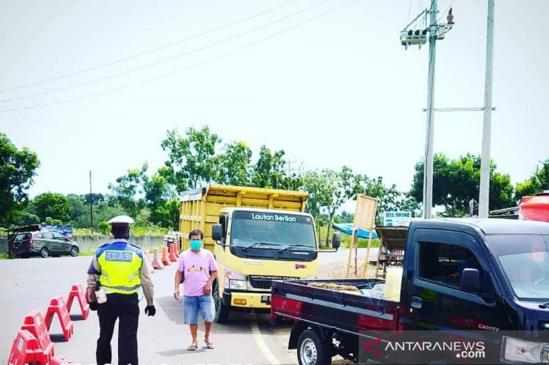 Satu keluarga hendak mudik ke Bengkulu dipaksa putar arah