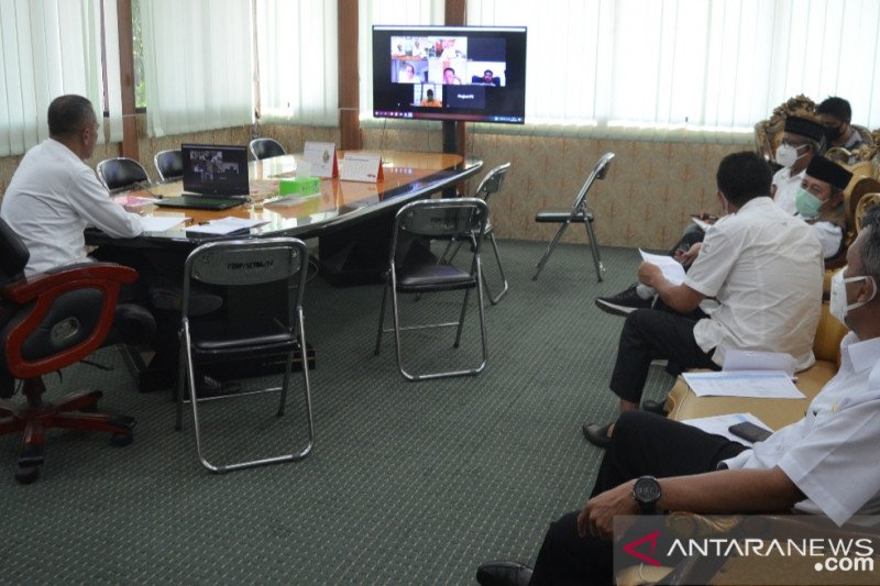 Kota Palu bahas upaya rehab-rekon pascabencana lewat virtual