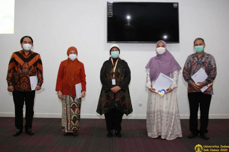 Di tengah pandemi, pejabat struktural RSUI 2020-2024 dilantik