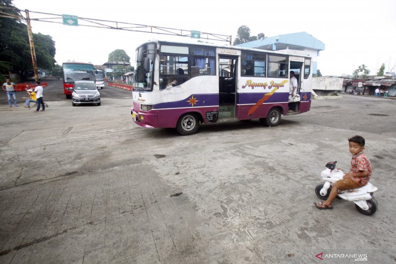 Kondisi terminal bus Baranangsiang