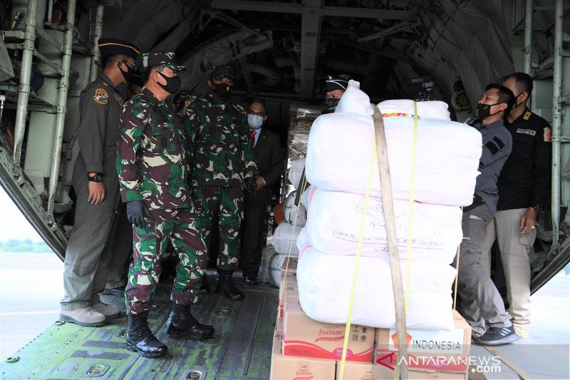 TNI kirim bantuan kemanusiaan untuk korban topan tropis di Fiji