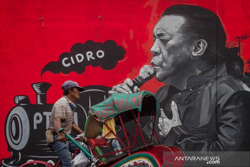Mural mengenang Didi Kempot