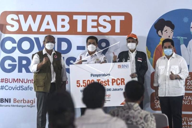 Swab Test Covid-19 Gratis BNI