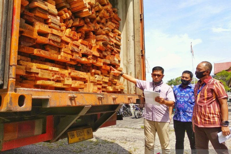 Polda Riau minta BBKSDA proaktif jaga hutan lindung dari penjarahan