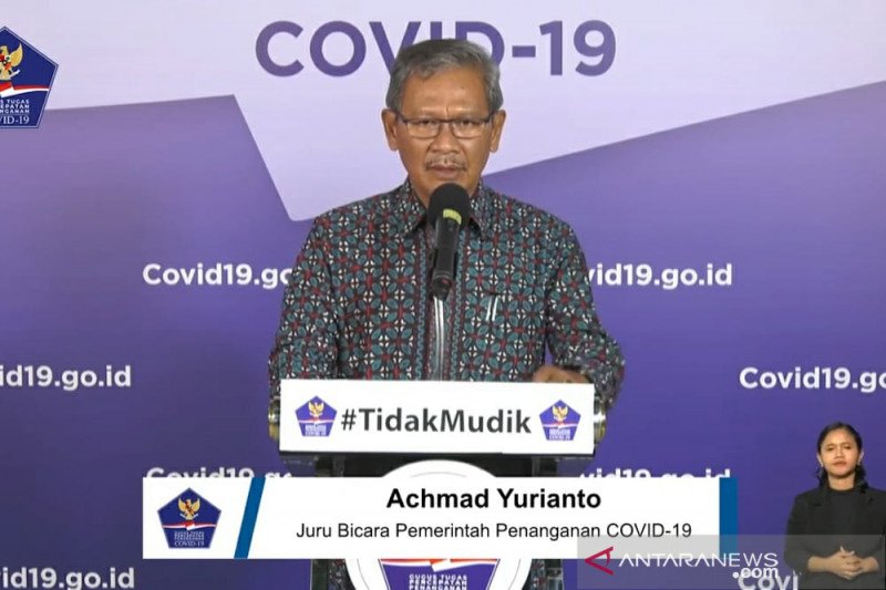 Jubir: Pasien COVID-19 sembuh bertambah 235 menjadi 5.877 orang