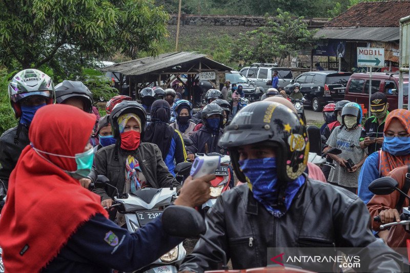 Penyekatan arus balik di perbatasan Tasikmalaya-Ciamis