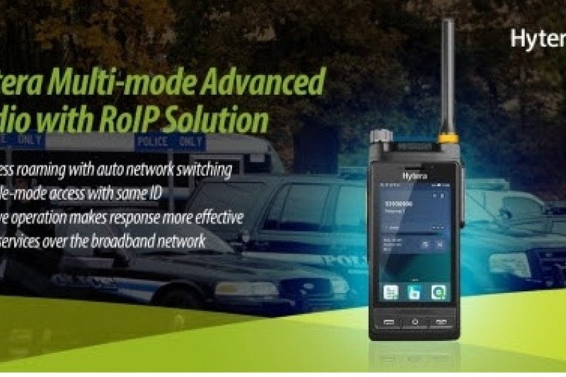 Radio canggih multi-mode Hytera dengan solusi RoIP tingkatkan respon keselamatan publik