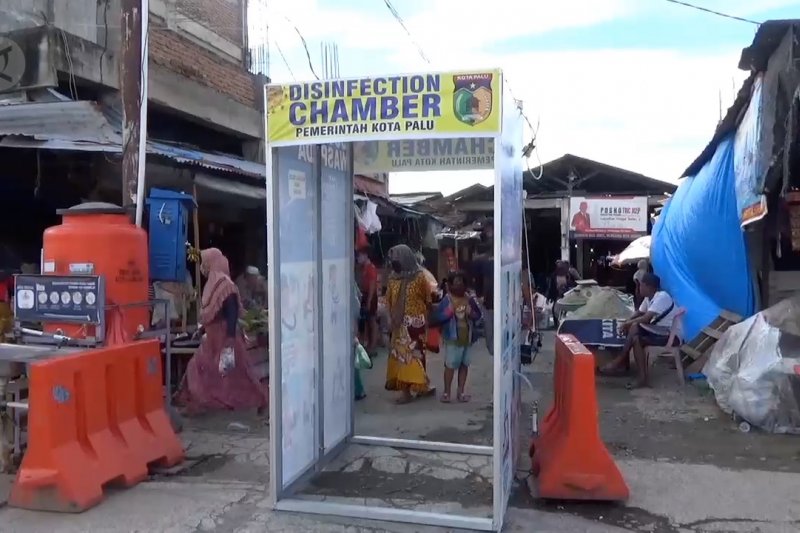 Pemkot Palu fasilitasi pasar hadapi normal baru