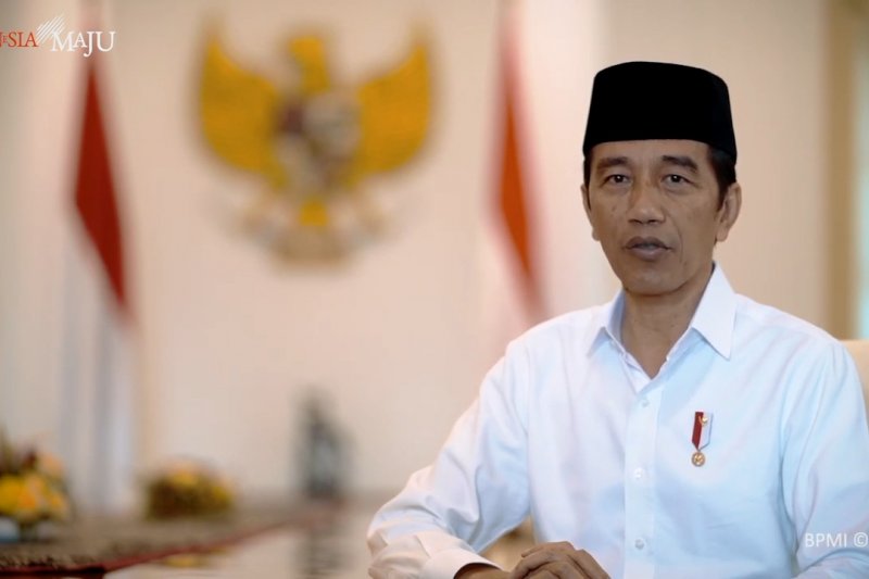 Presiden ajak jadikan Idulfitri momentum pererat persatuan