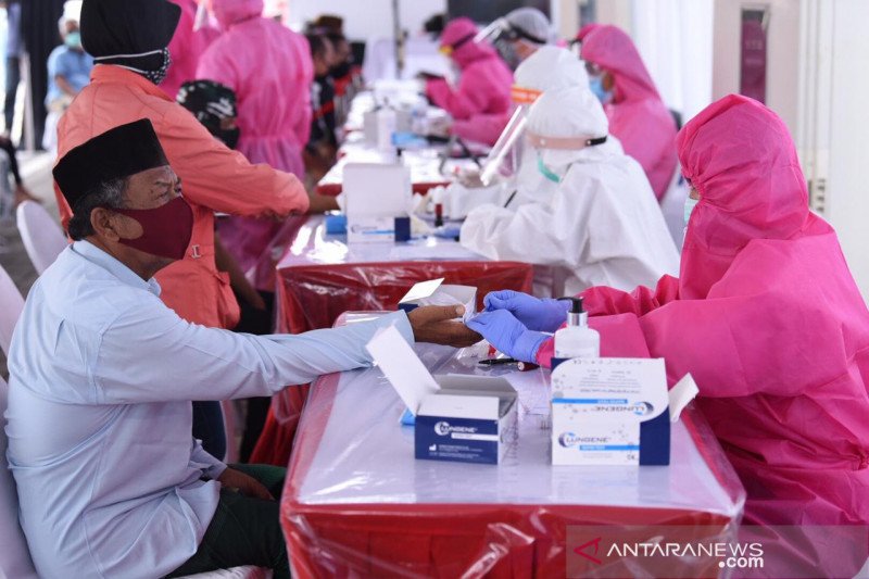 Hari keempat “rapid test” di Surabaya, BIN temukan 187 orang reaktif