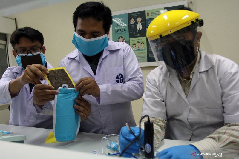 LIPI buat masker kain berlapis tembaga perusak virus penyebab COVID-19