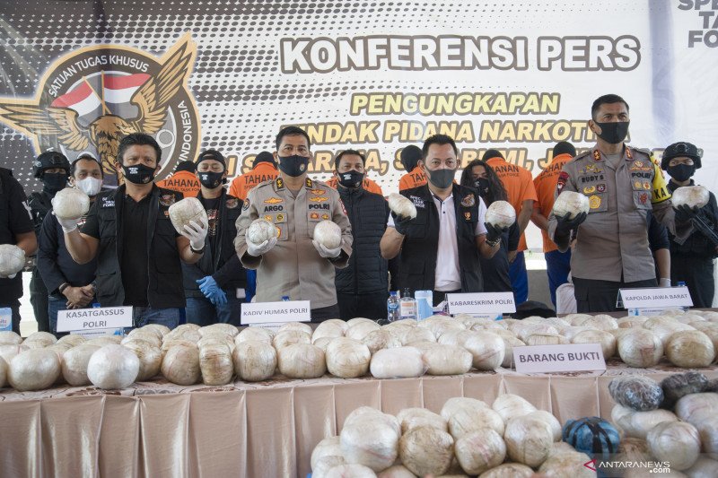 Gagalkan penyelundupan sabu seberat 402 kg