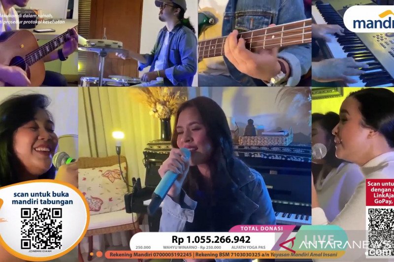 Raisa gelar konser virtual bantu masyarakat terdampak COVID-19