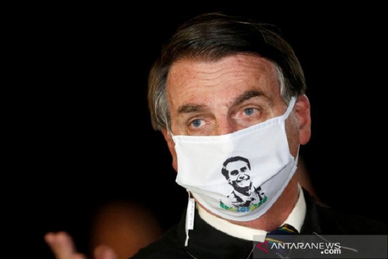 Presiden Brazil Bolsonaro kembali terinfeksi virus corona