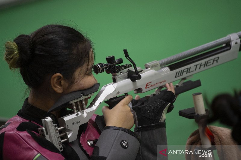 Petembak Indonesia tetap berlatih di tengah pandemi COVID-19
