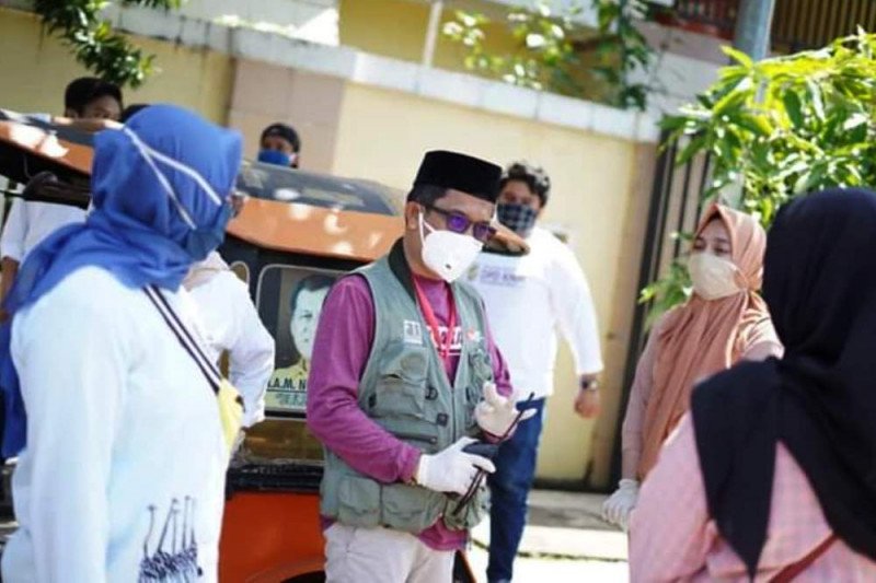 Zakir Sabhara HW, “Komandan Relawan” perangi pandemi COVID-19