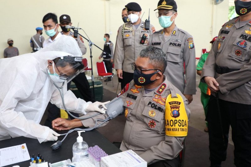 Kapolda Sumut: Aksi donor darah tetap mematuhi protokol kesehatan