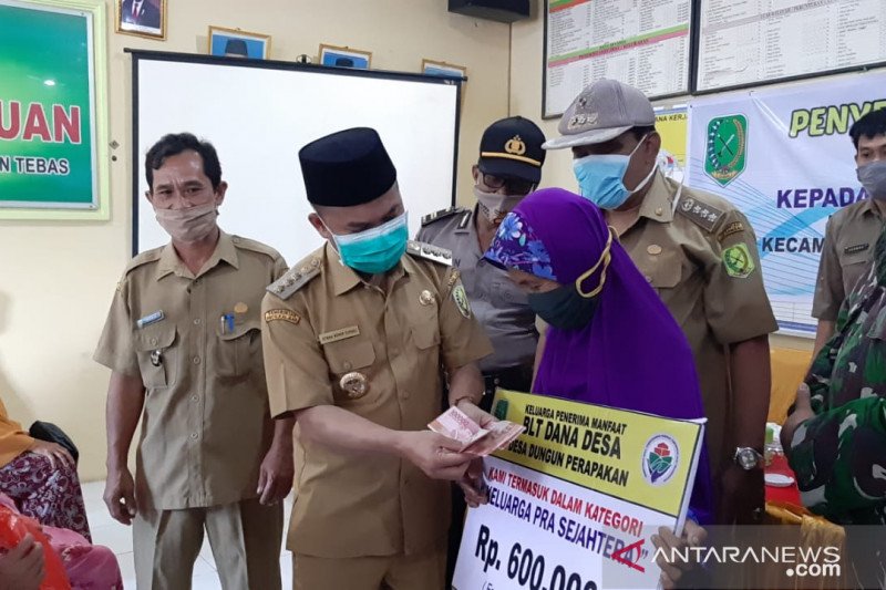 Penyaluran BLT Dana Desa di Sambas mencapai Rp9,6 miliar