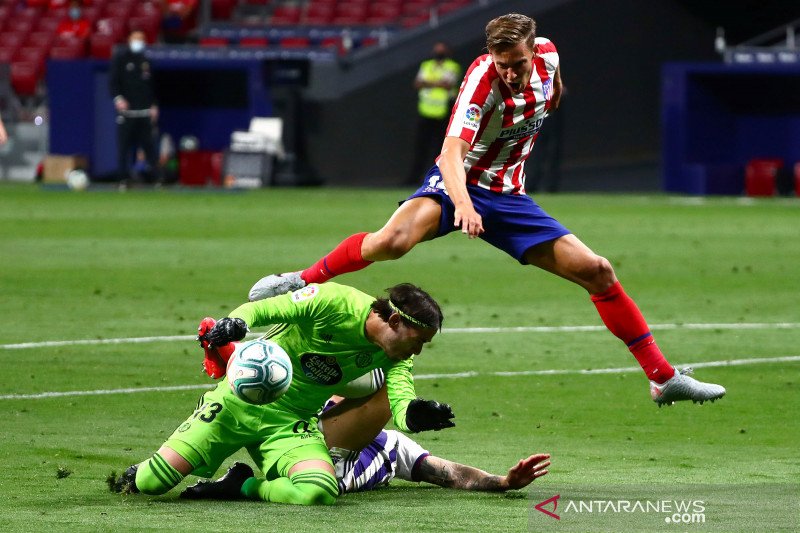 Liga Spanyol : Atletico 1 Valladolid 0