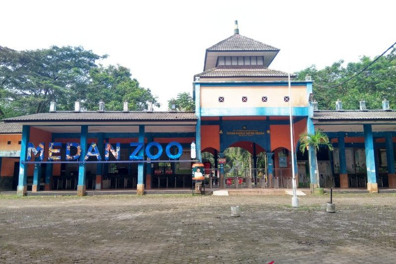 Objek wisata Medan Zoo kembali dibuka pads 5 Juli