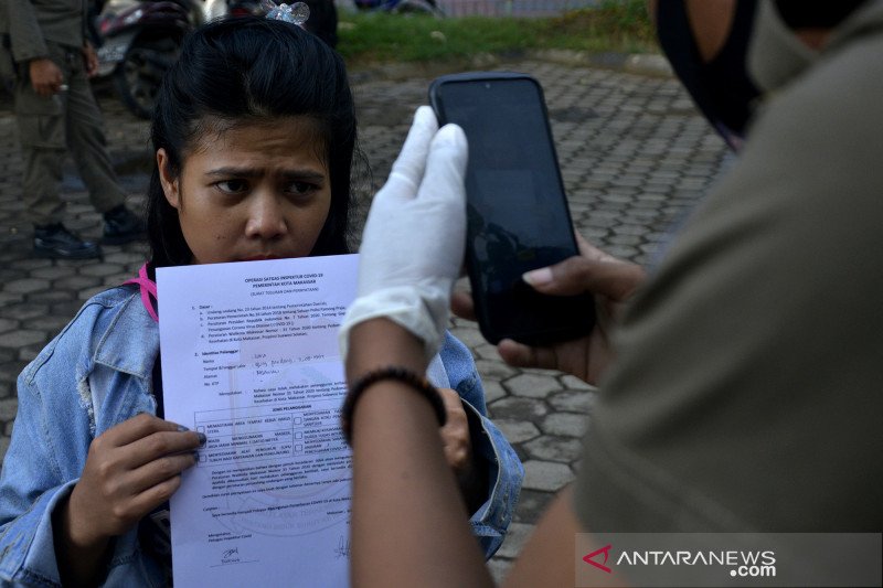 Sidang cepat pelanggar protokol kesehatan di Makassar