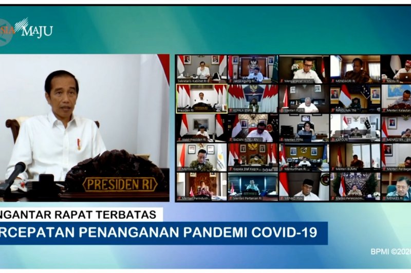 Presiden minta data COVID-19 hanya 1 pintu
