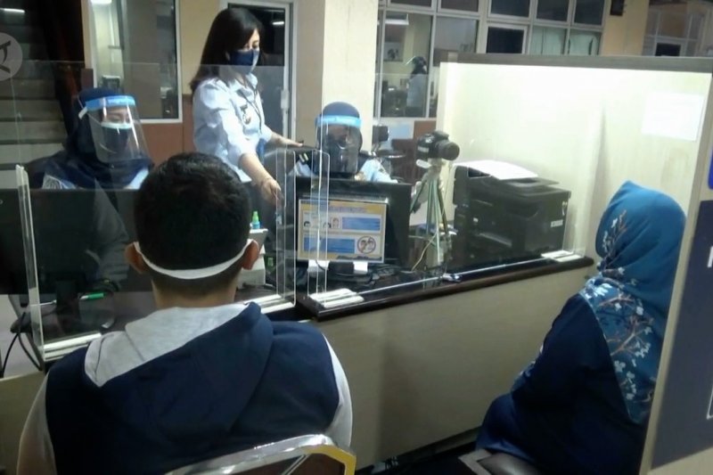 Kantor imigrasi Tangerang layani kembali masyarakat dengan protokol kesehatan