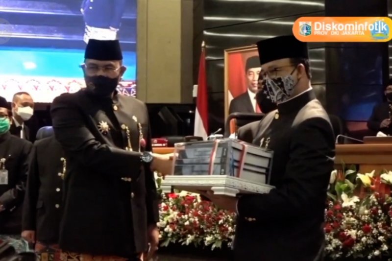 DKI Jakarta 3 kali raih WTP, Anies sebut kado terbaik