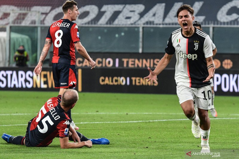Juve kembali unggul empat poin setelah tundukkan Genoa 3-1