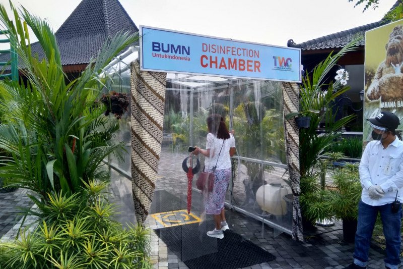 Candi Prambanan hari pertama uji coba normal baru dikunjungi 332 wisatawan