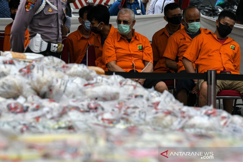 Pemusnahan barang bukti narkoba