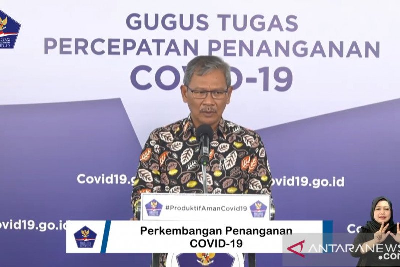 Angka kesembuhan nasional COVID-19 46,06 persen