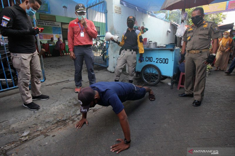Hukuman bagi pelanggar protokol kesehatan