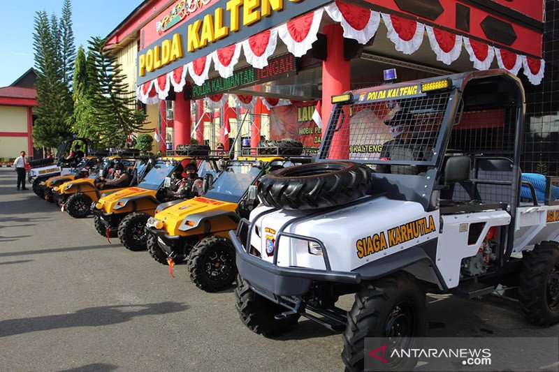Upaya padamkan karhutla, Polda Kalteng luncurkan mobil pemburu api