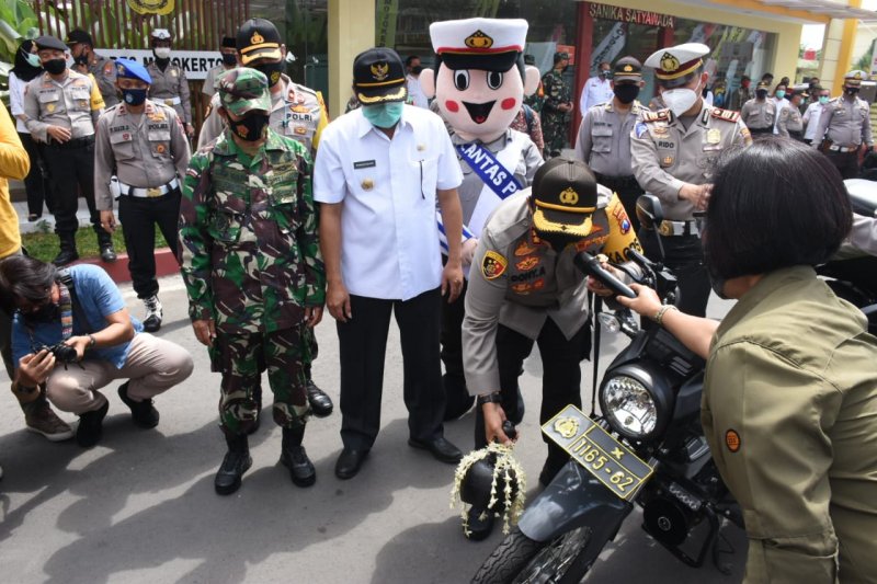 Polres Mojokerto gunakan