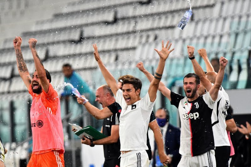 Juventus amankan gelar juara Liga Seri A Italia kesembilan secara beruntun