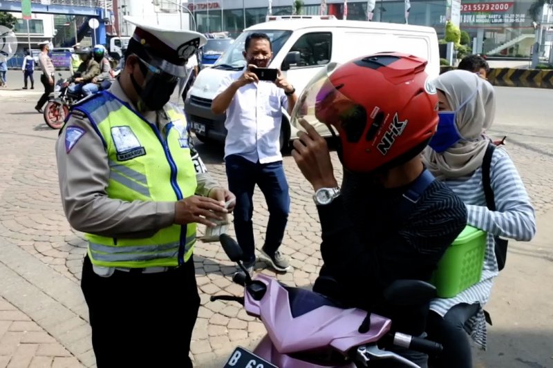 Pelanggar lalin operasi patuh jaya didominasi pengendara motor