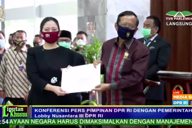 Pemerintah dan DPR ubah RUU HIP jadi RUU BPIP